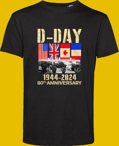 D-Day 80th Anniversary T Shirt