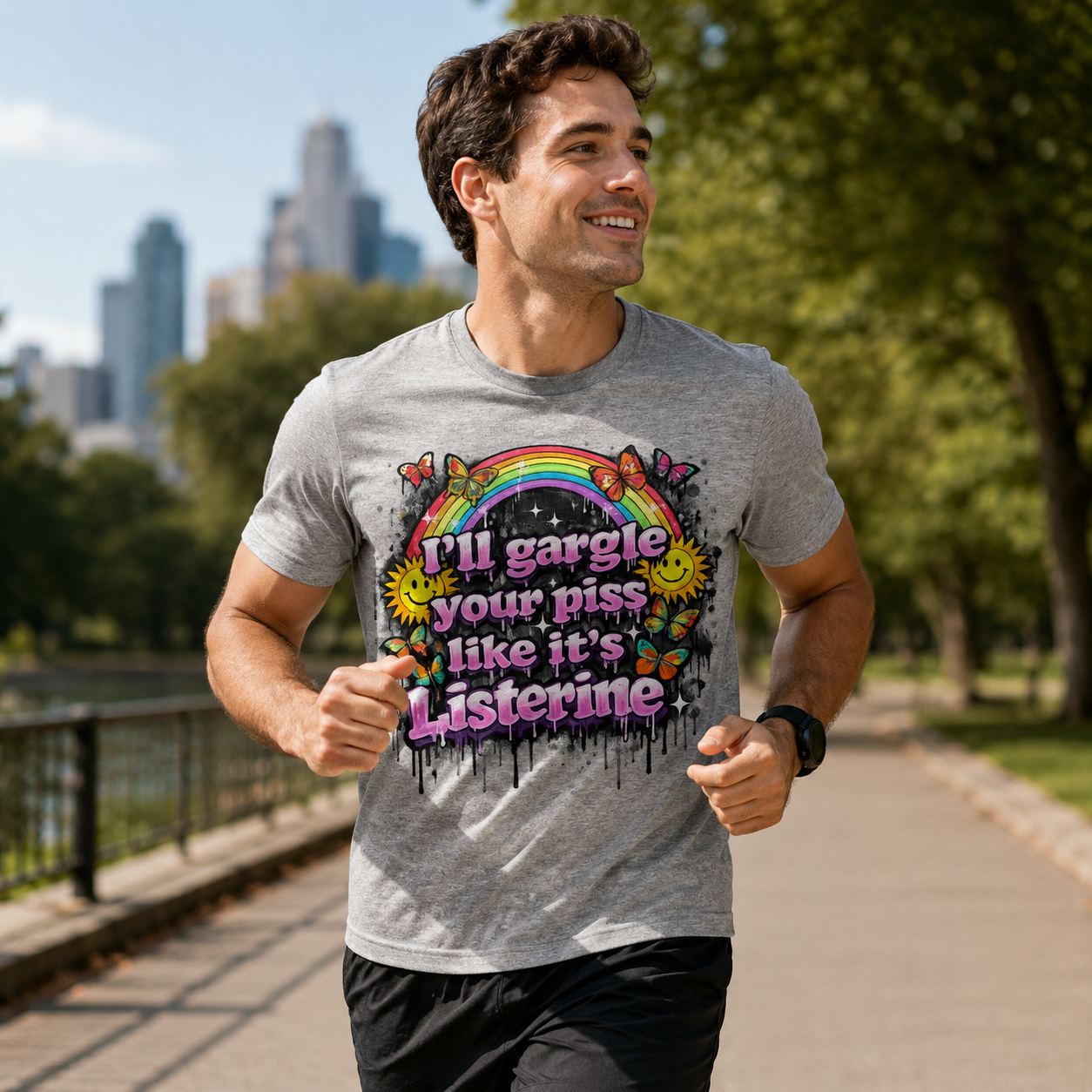 I'll Gargle Your Piss Like It's Listerine Shirt Funny Embarrassing Dirty Humour Raunchy Shirt Inappropriate Offensive Tee