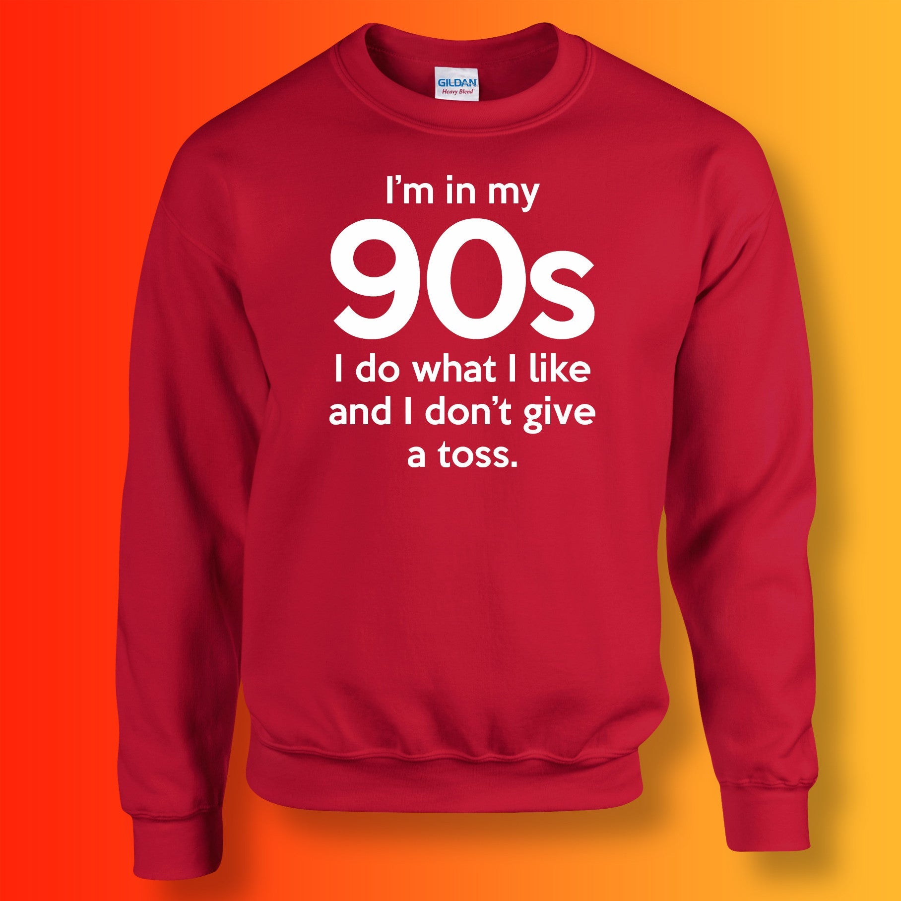 I'm In My 90s I Do What I Like Sweater Purple