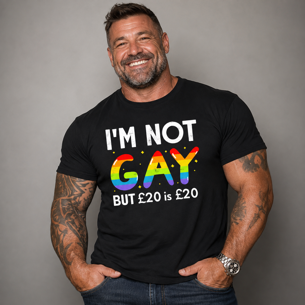 I'm Not Gay But 20 Quid is 20 Quid T Shirt