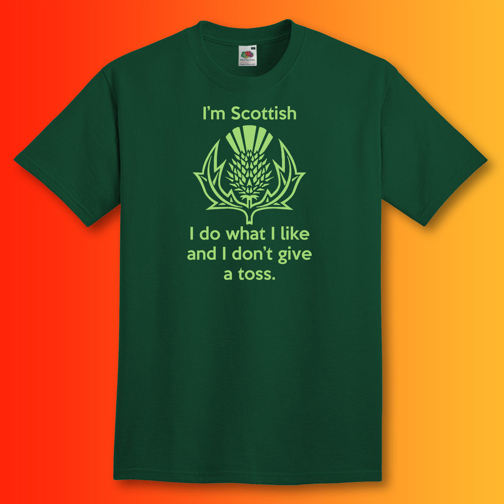Scottish T-Shirt Bottle Green