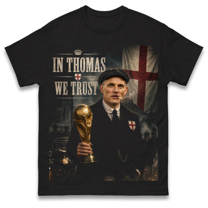 In Thomas We Trust England World Cup Football Shirt