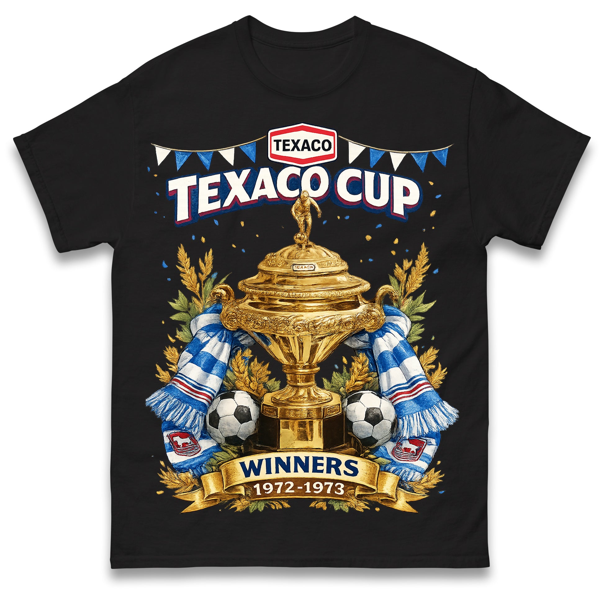 Ipswich Town Texaco Cup Winners Football Shirt