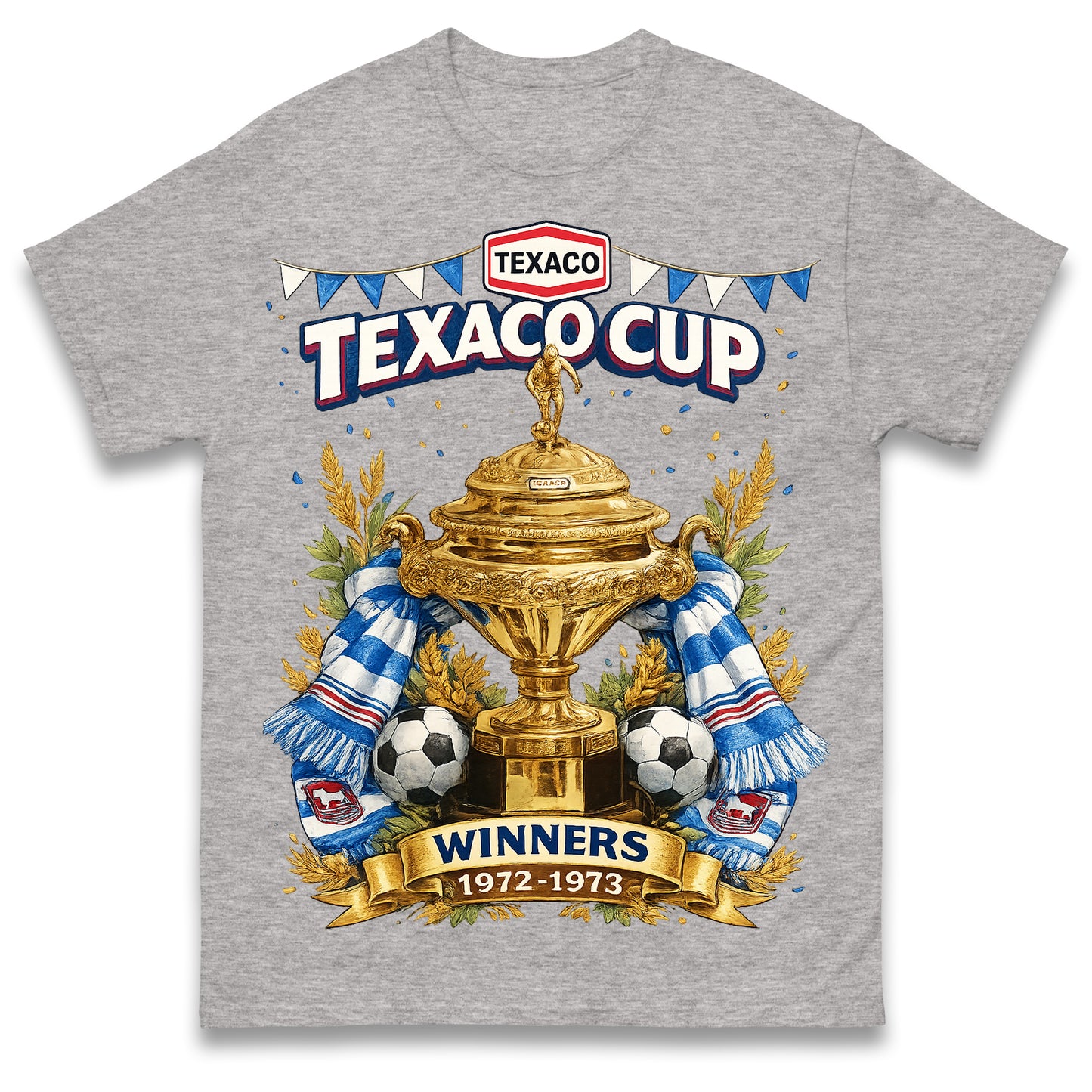 Ipswich Town Texaco Cup Winners Football Shirt