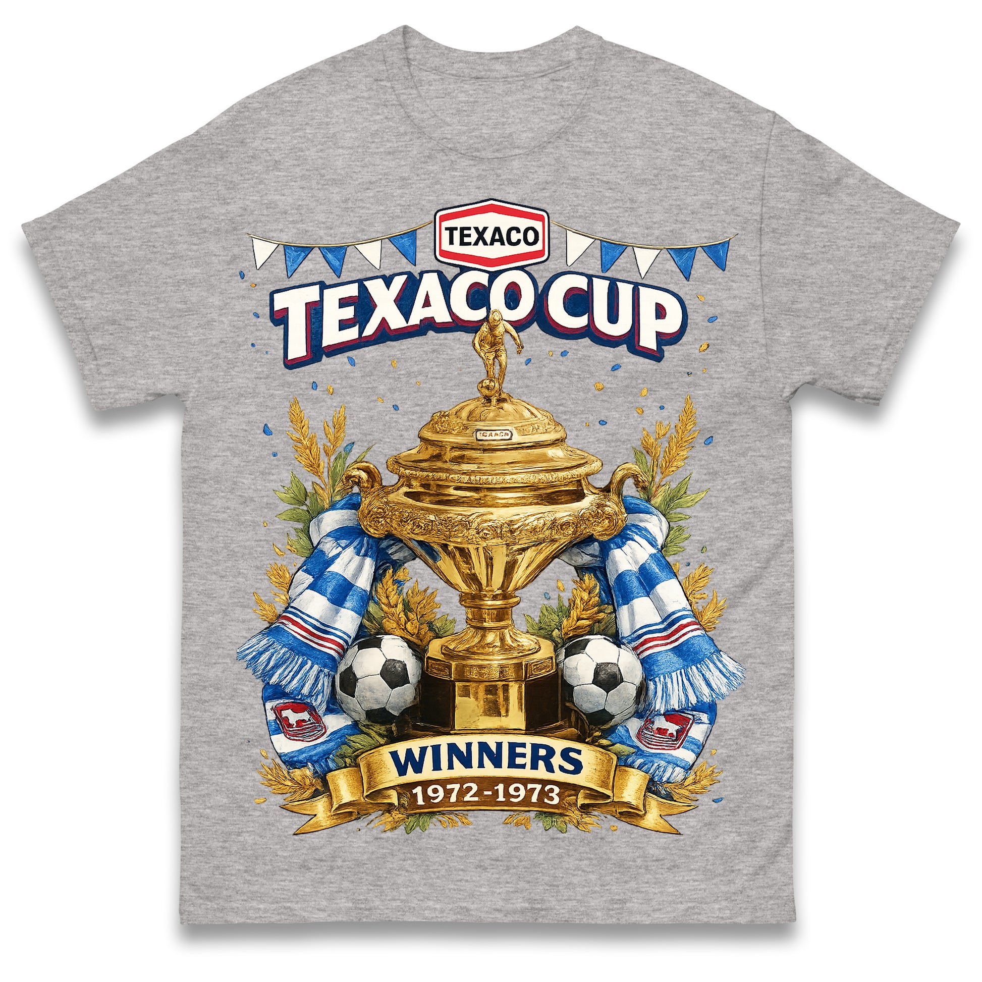 Ipswich Town Texaco Cup Winners Football Shirt