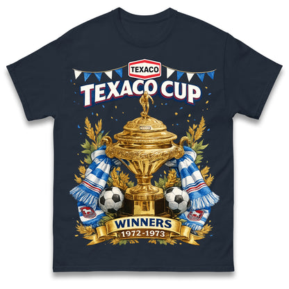 Ipswich Town Texaco Cup Winners Football Shirt