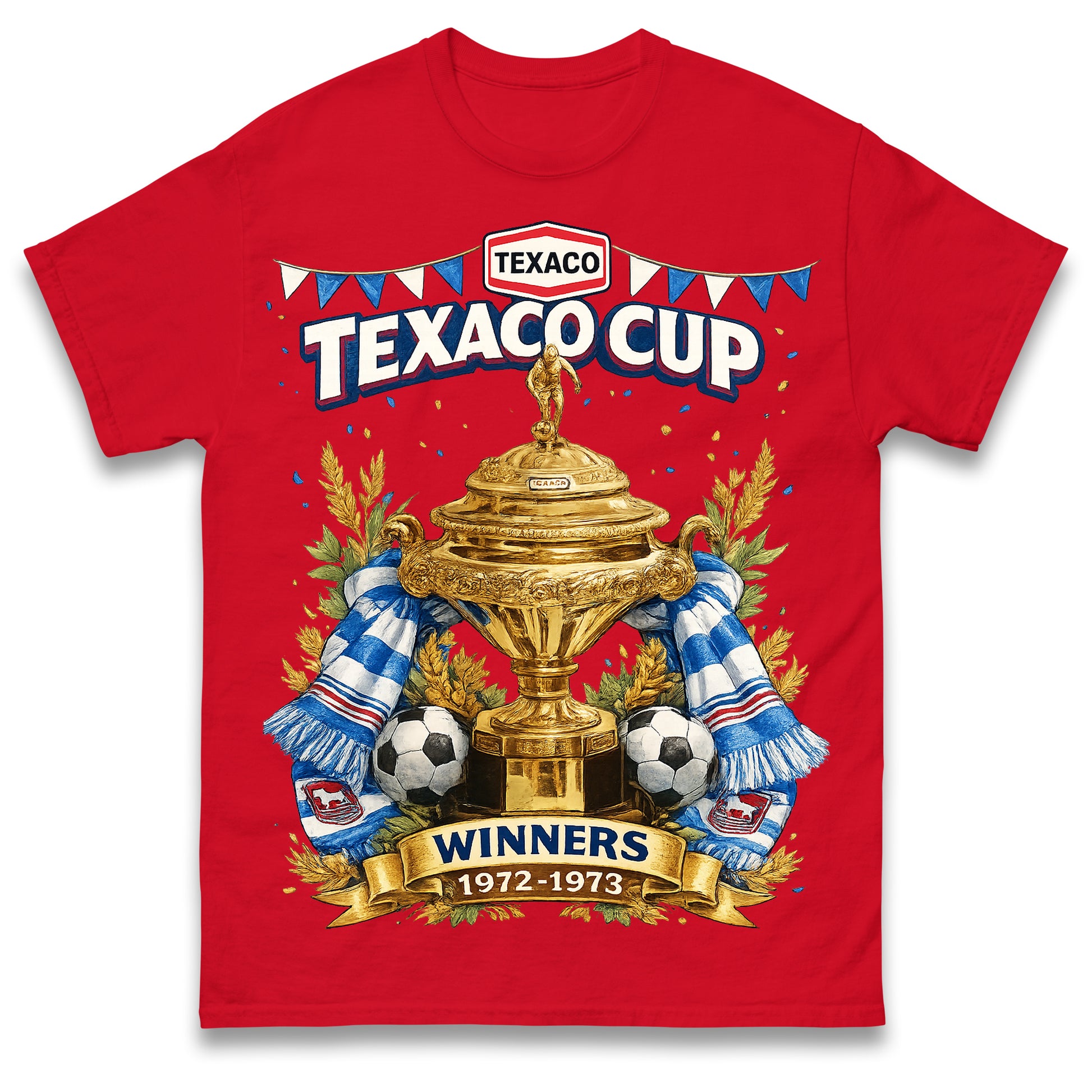 Ipswich Town Texaco Cup Winners Football Shirt