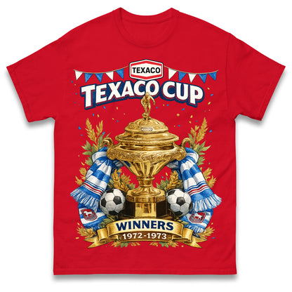Ipswich Town Texaco Cup Winners Football Shirt