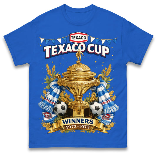 Ipswich Town Texaco Cup Winners Football Shirt