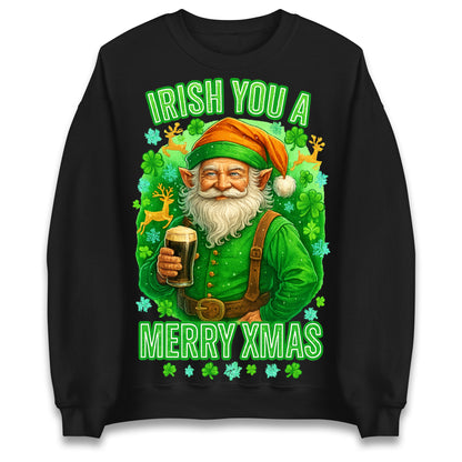Irish You a Merry Christmas Jumper
