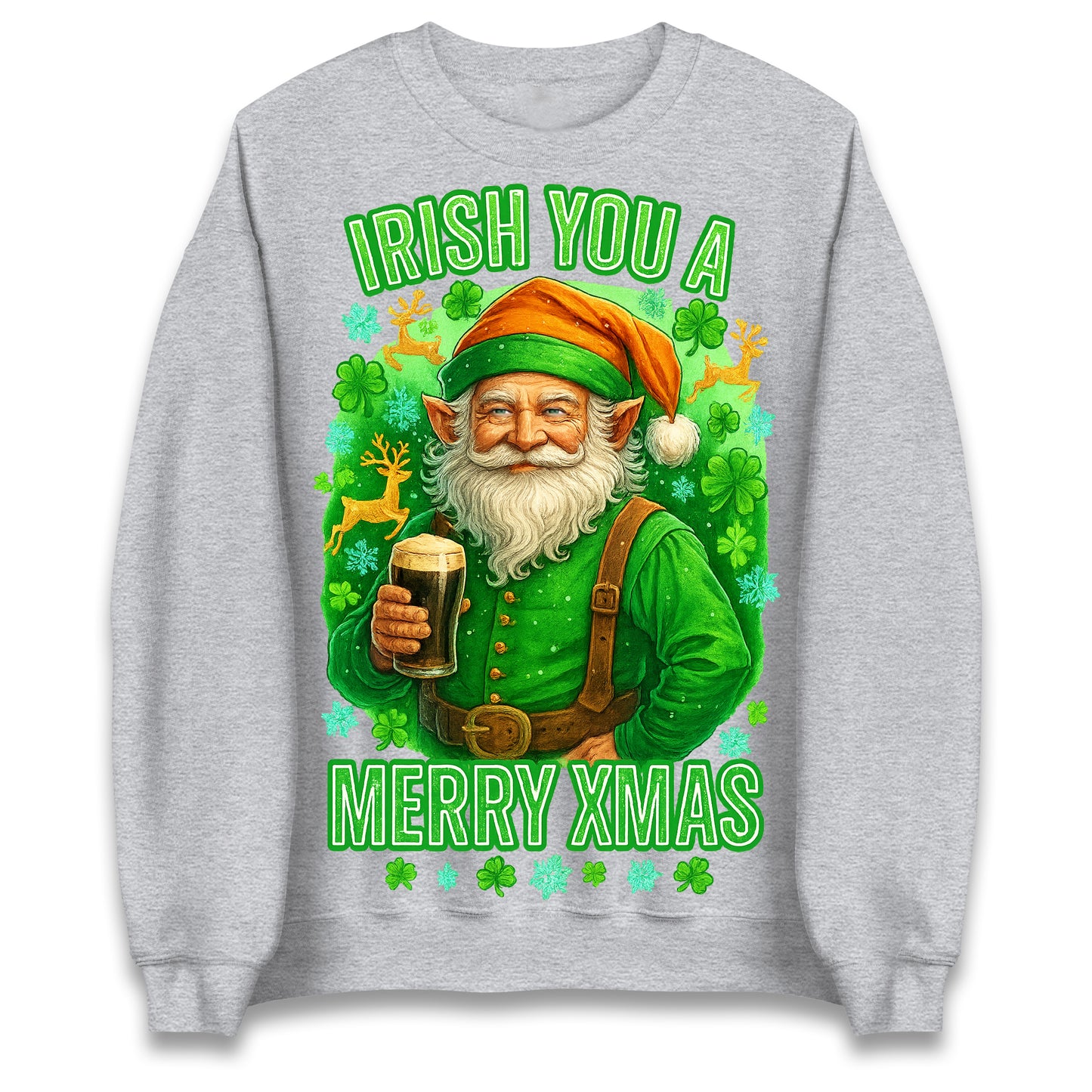Irish You a Merry Christmas Jumper