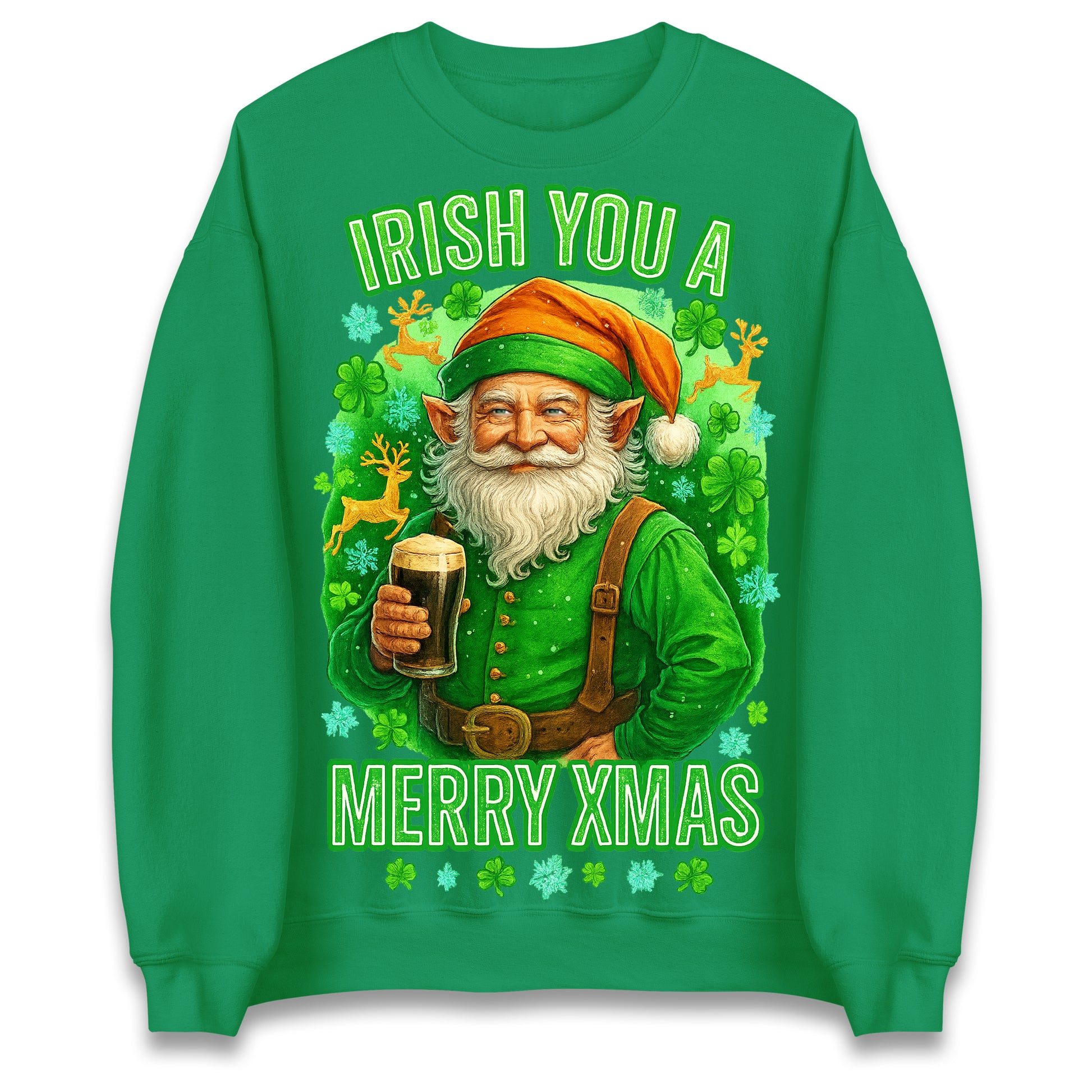 Irish You a Merry Christmas Jumper