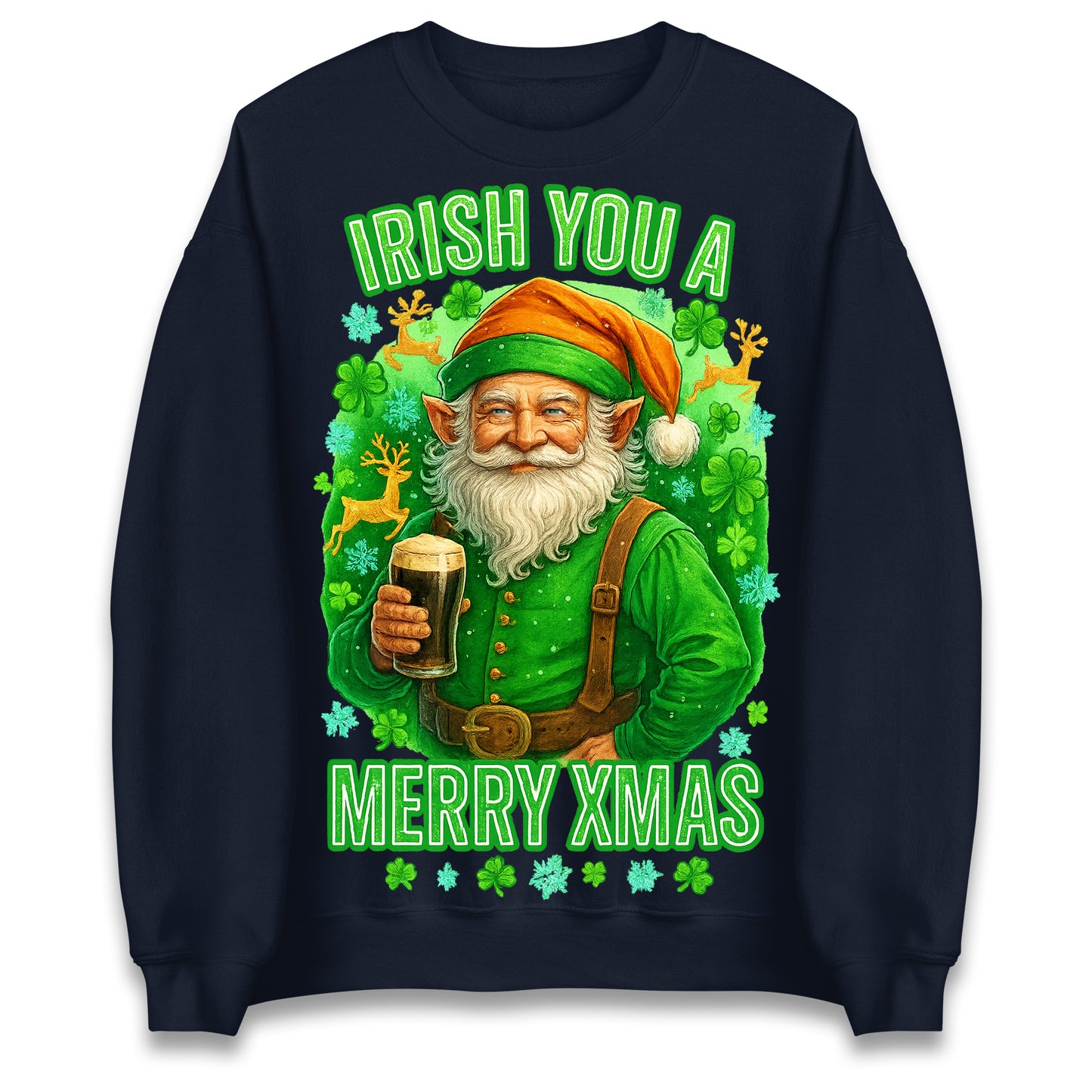 Irish You a Merry Christmas Jumper