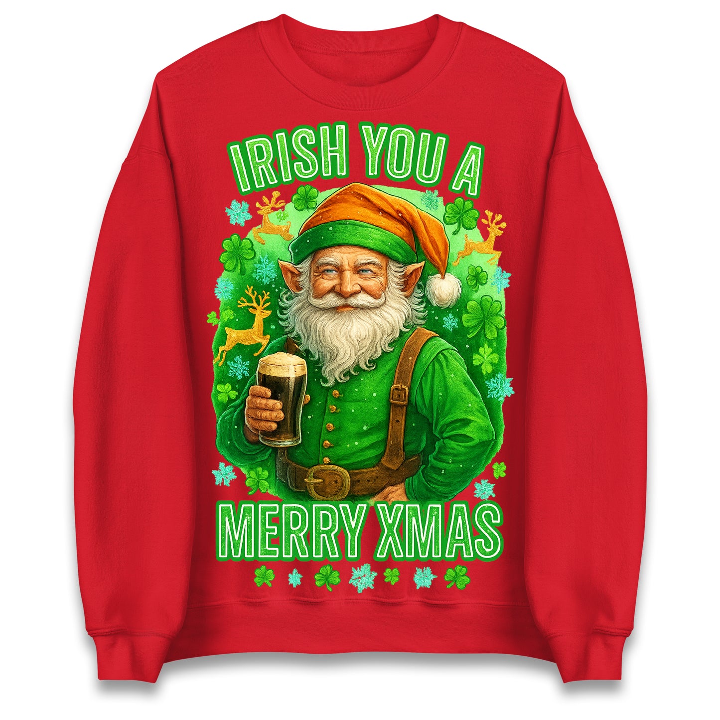 Irish You a Merry Christmas Jumper