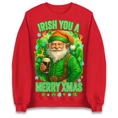 Irish You a Merry Christmas Jumper