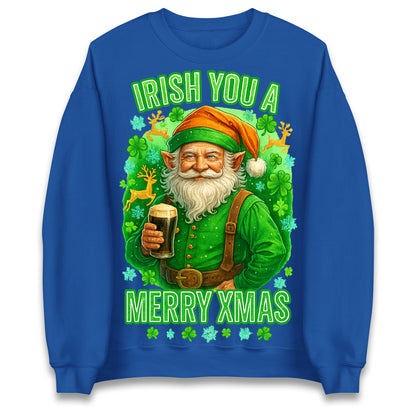 Irish You a Merry Christmas Jumper