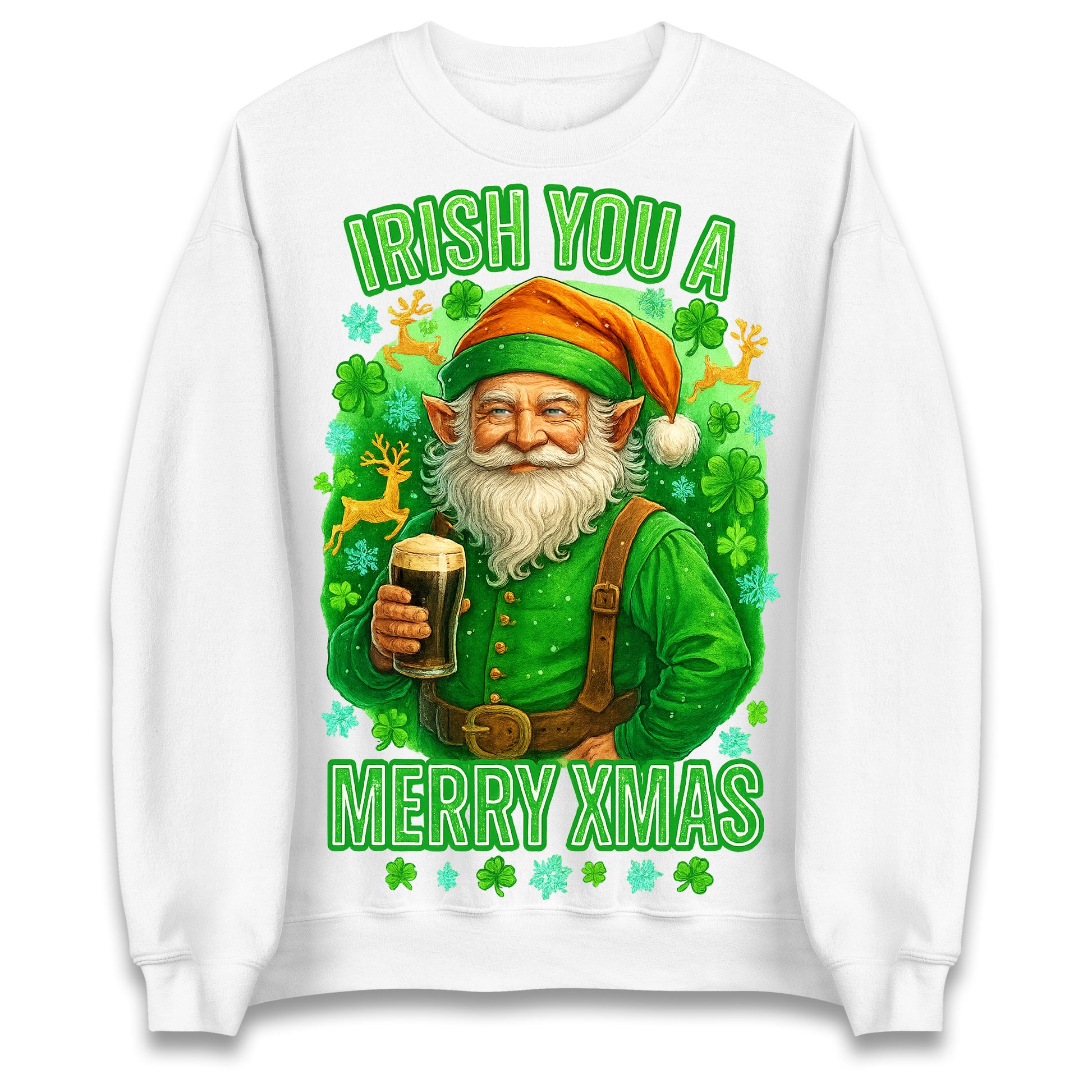 Irish You a Merry Christmas Jumper