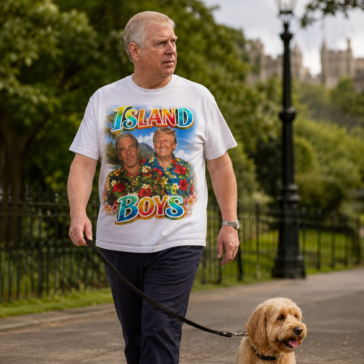 Island Boys Donald Trump Jeffrey Epstein T Shirt