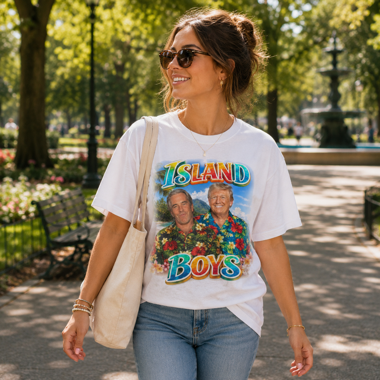 Island Boys Donald Trump Jeffrey Epstein T Shirt