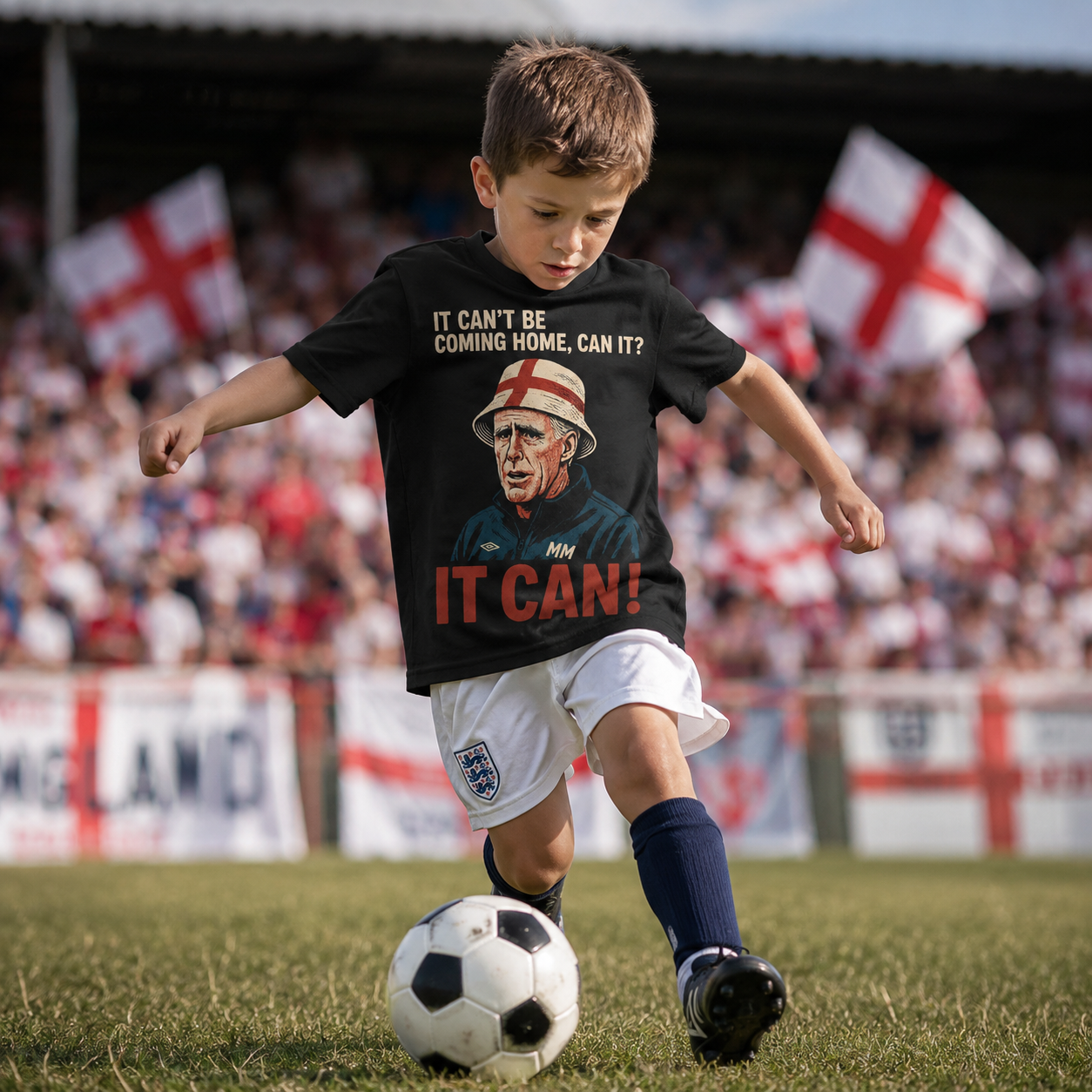 It Can't Be Coming Home Mick McCarthy England Football Shirt