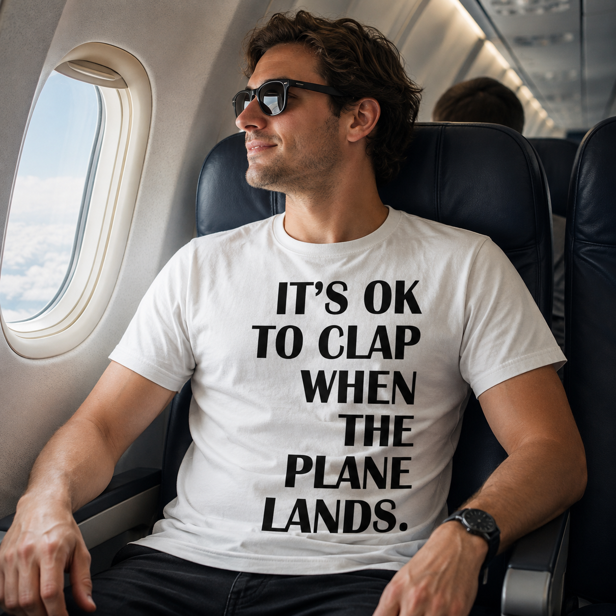 It's OK To Clap When The Plane Lands T Shirt