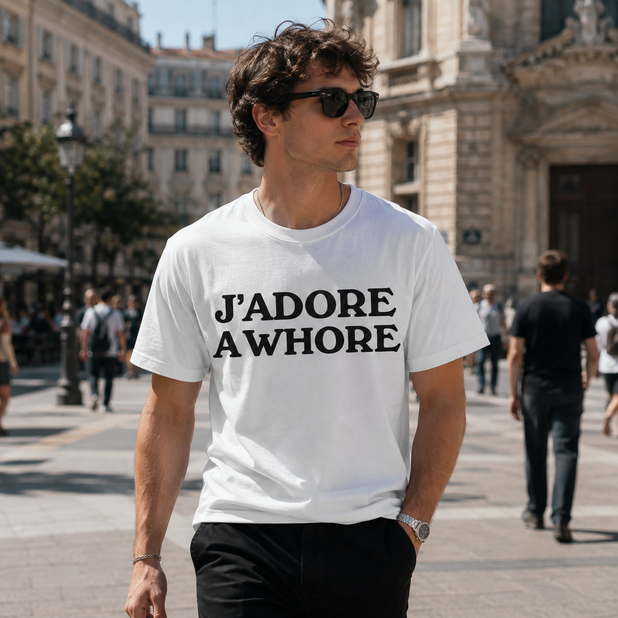 J'Adore A Whore T Shirt