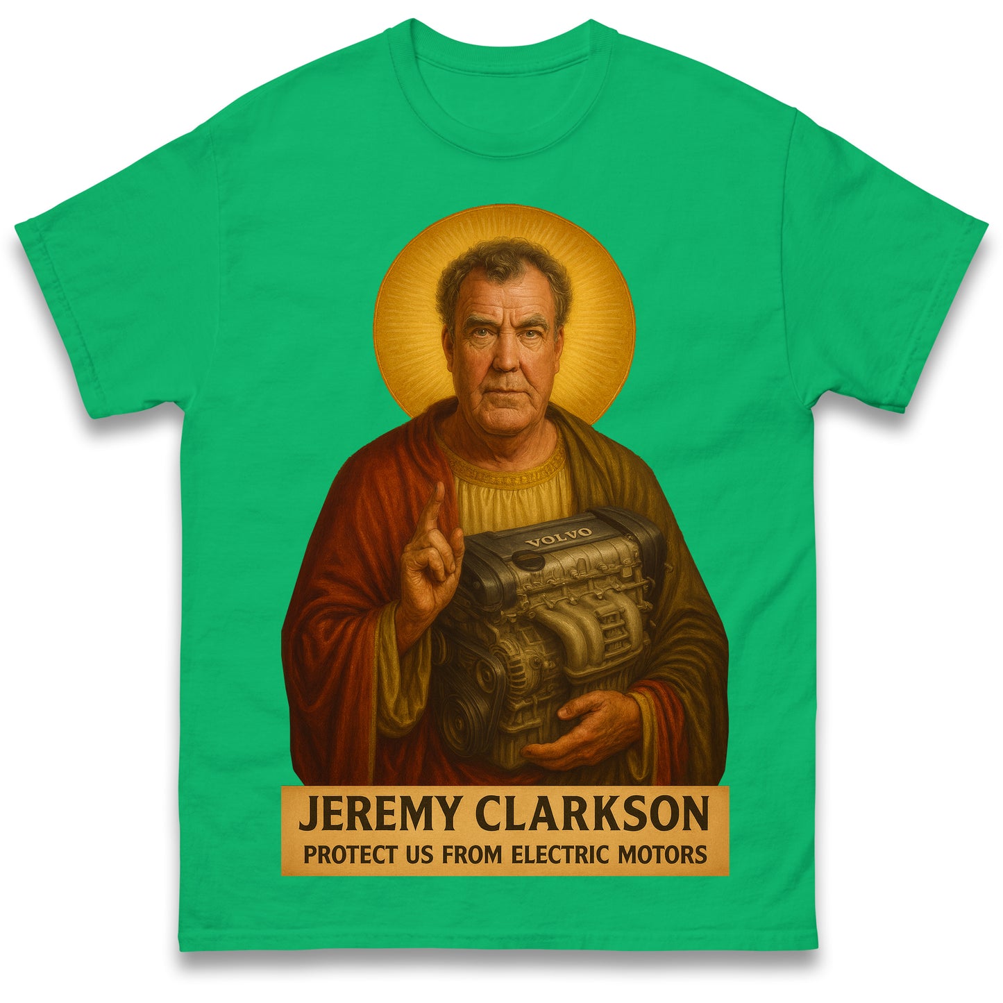 Jeremy Clarkson Protect us From Electric Motors T Shirt