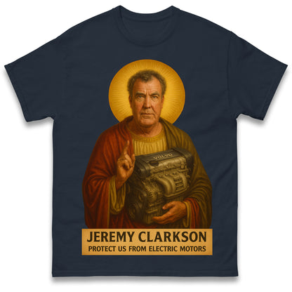 Jeremy Clarkson Protect us From Electric Motors T Shirt