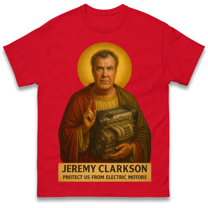 Jeremy Clarkson Protect us From Electric Motors T Shirt