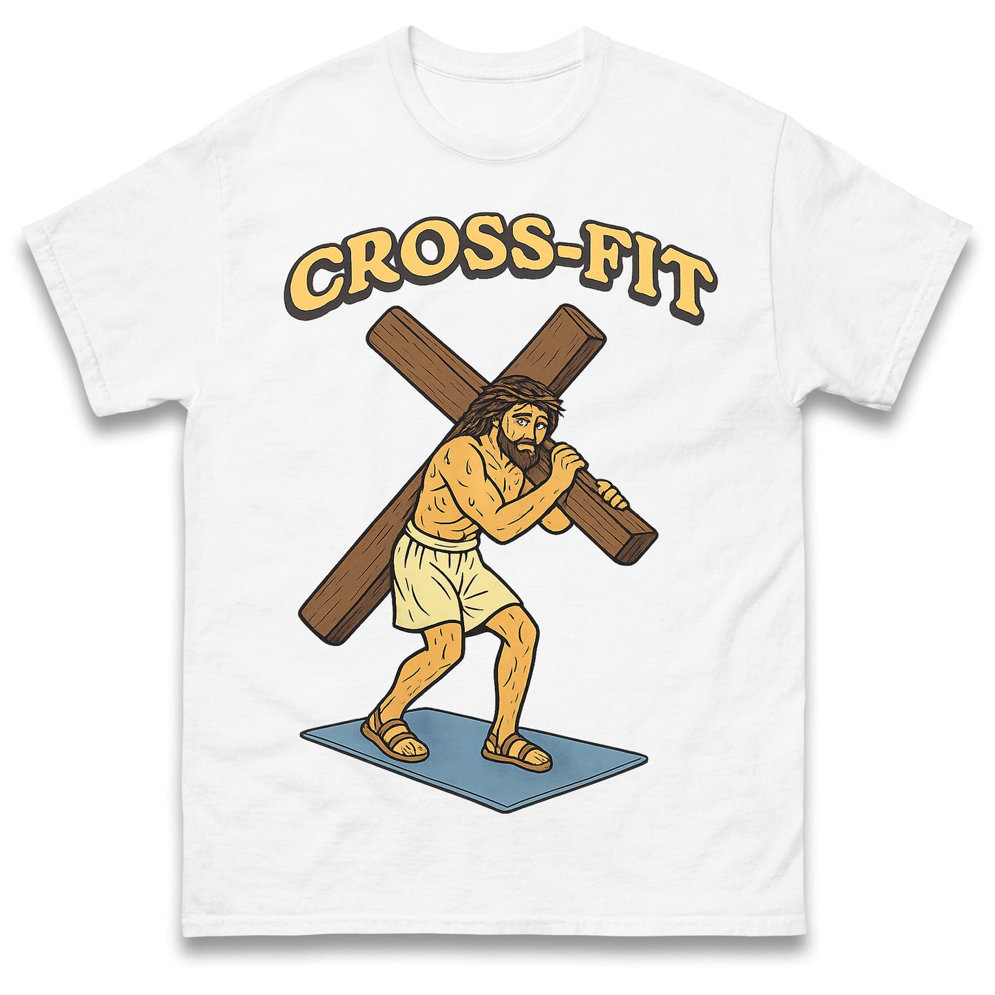 Jesus Shirt Funny Christian Gym Shirt 90s Vintage Bootleg Dank Memes T-Shirt