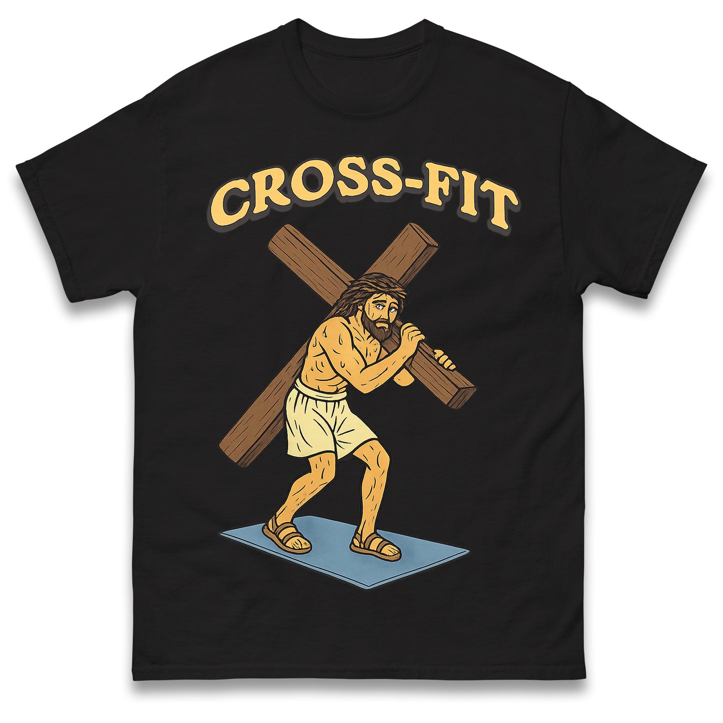 Jesus Shirt Funny Christian Gym Shirt 90s Vintage Bootleg Dank Memes T-Shirt