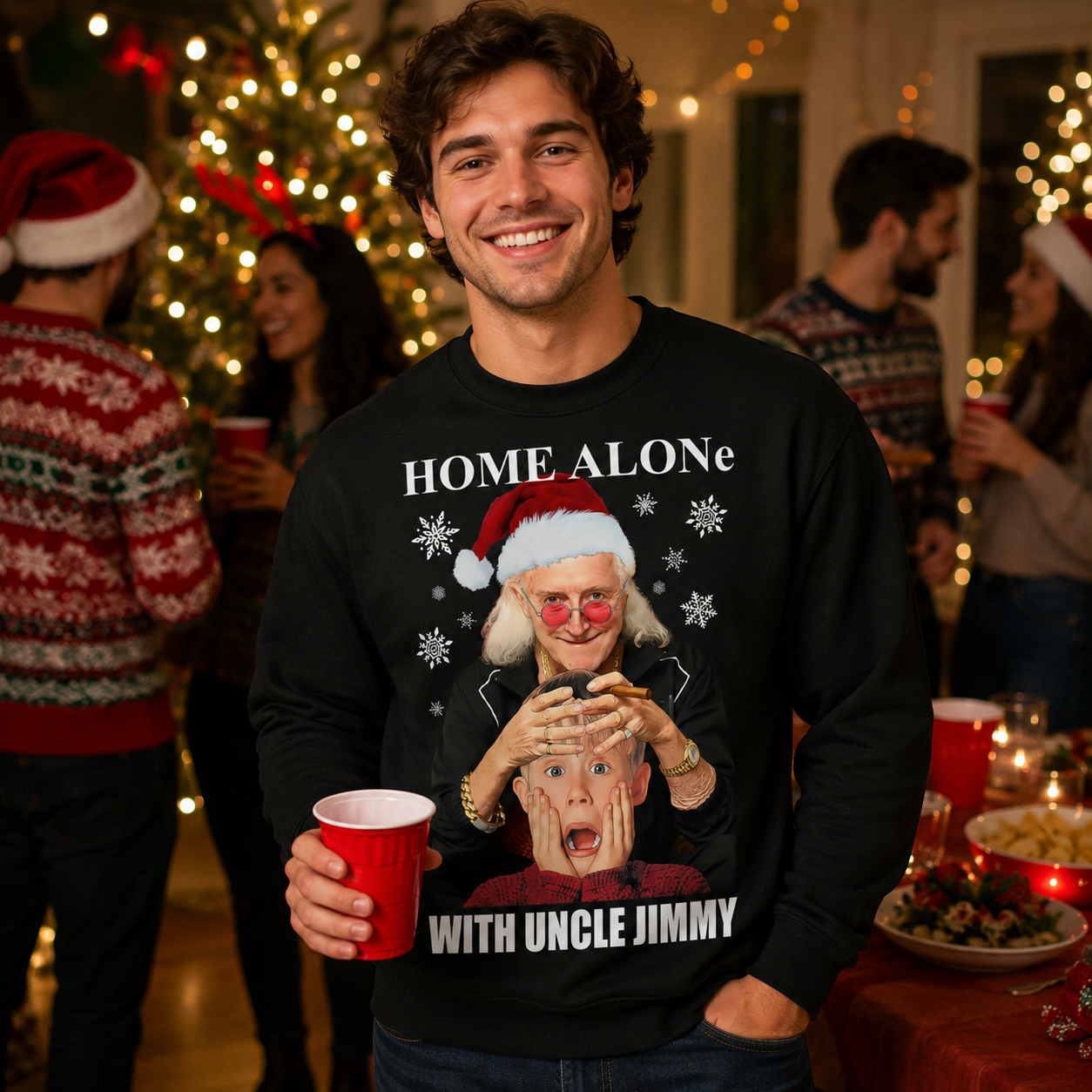 Jimmy Savile Christmas Jumper
