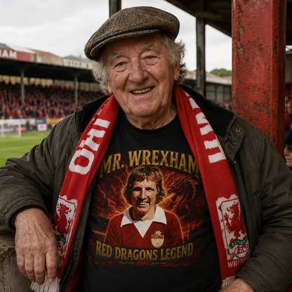 Joey Jones Mr Wrexham Football Shirt