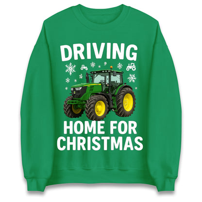 John Deere Tractor Christmas Jumper