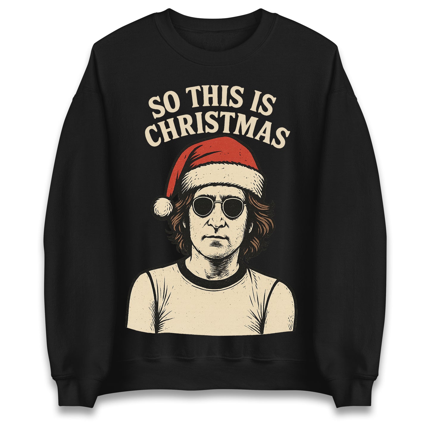 John Lennon Christmas Jumper
