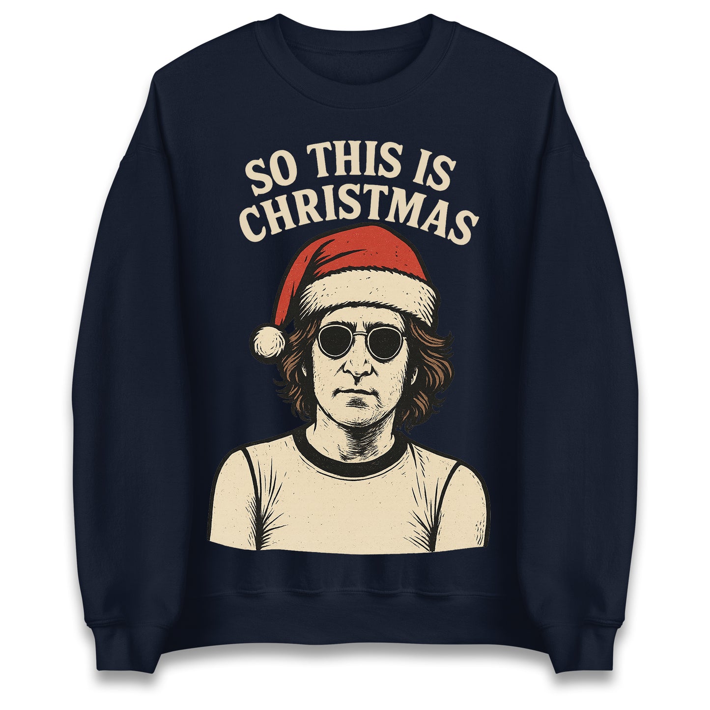 John Lennon Christmas Jumper