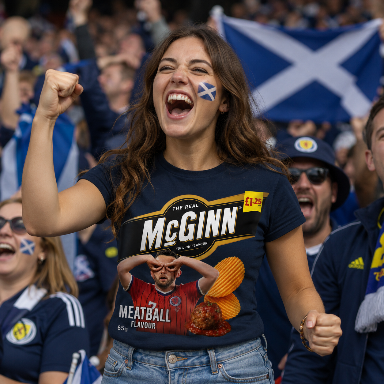 John McGinn Scotland World Cup Shirt