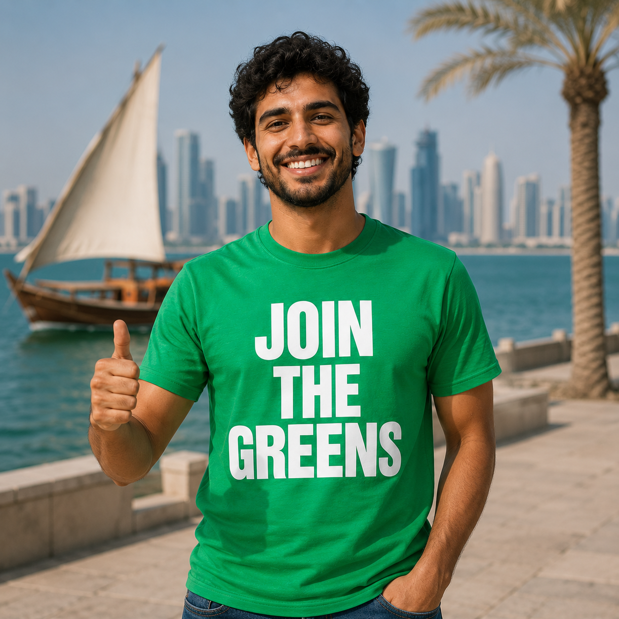 Join The Greens T Shirt