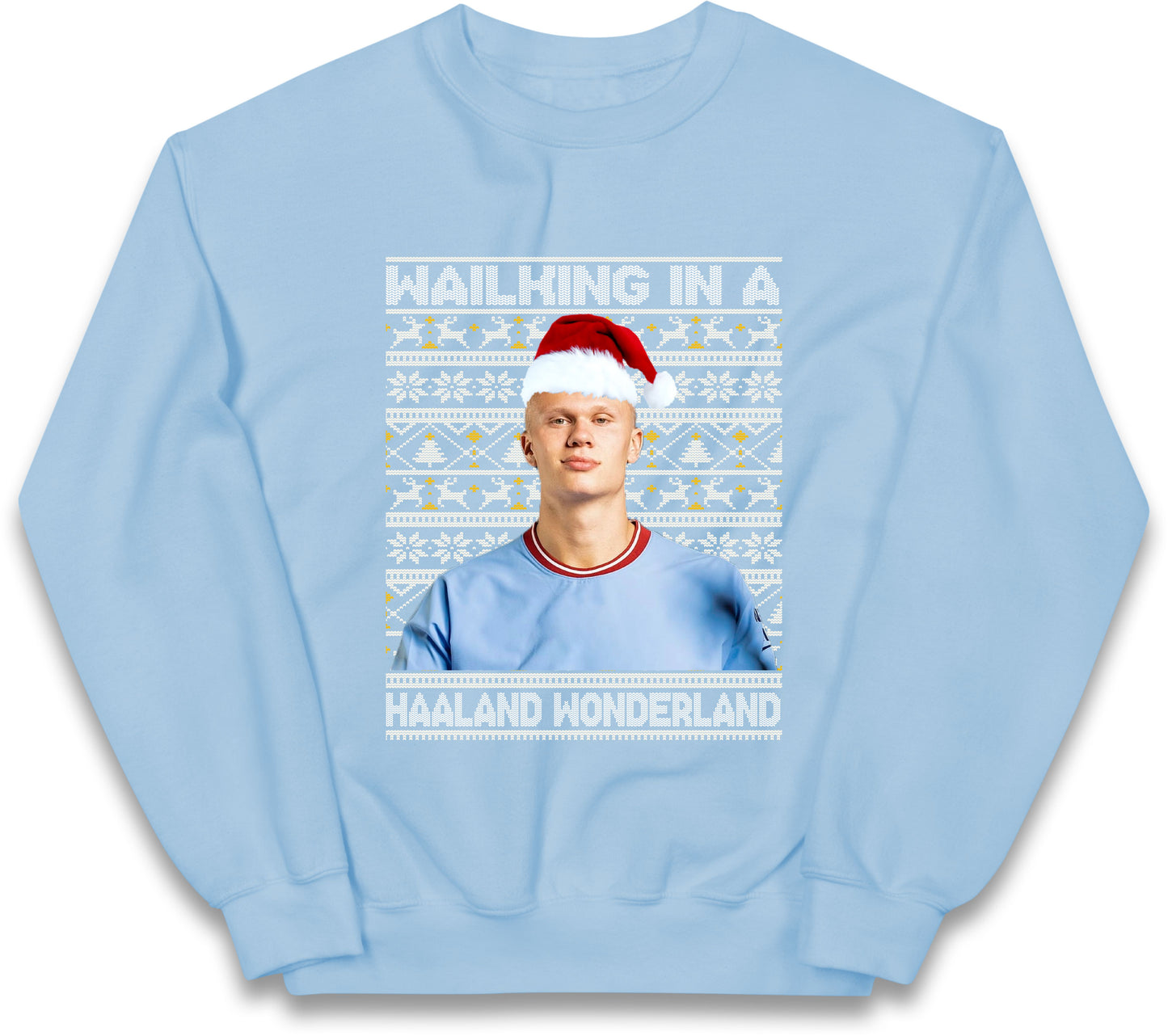 erling haaland christmas jumper