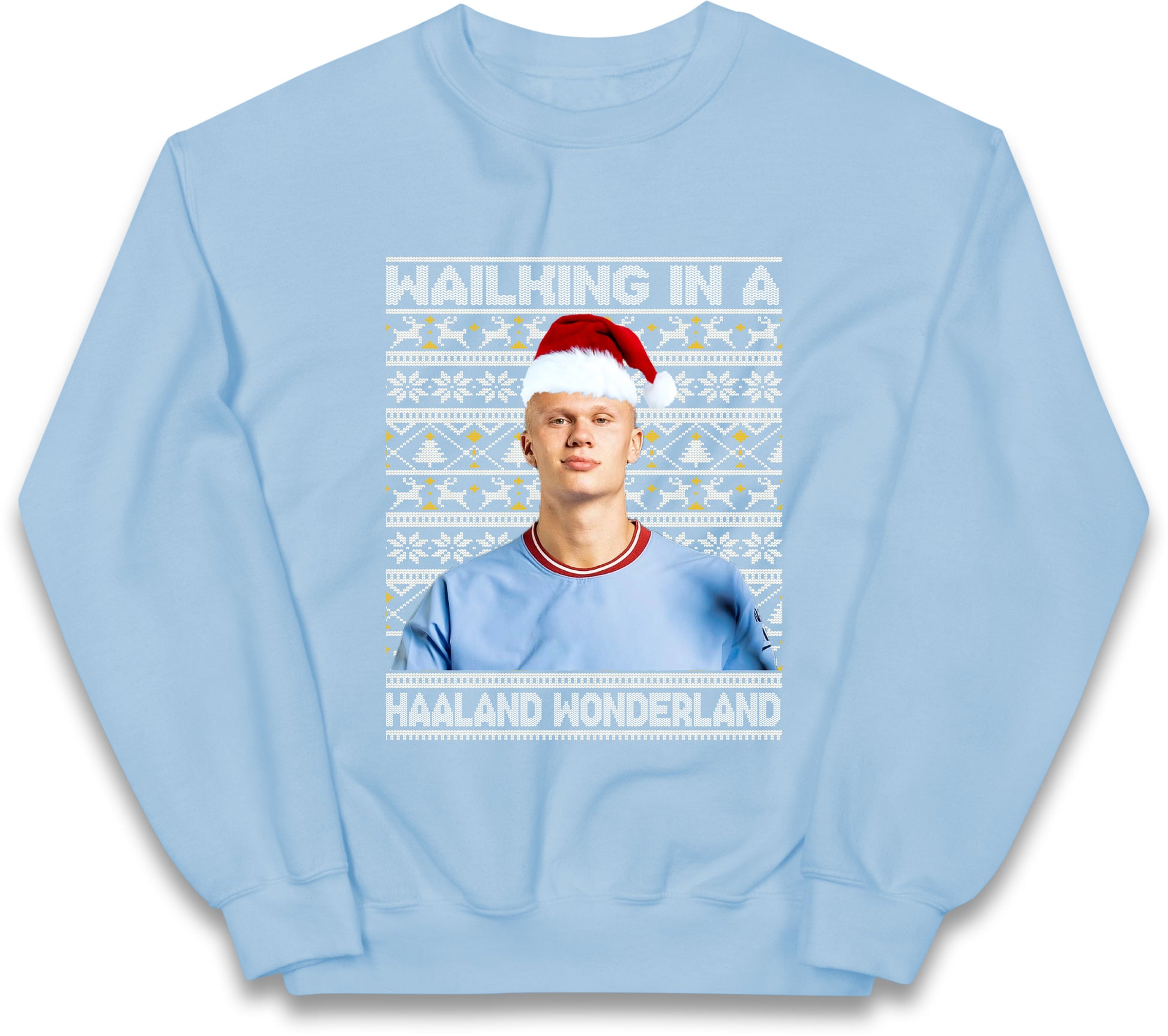 erling haaland christmas jumper