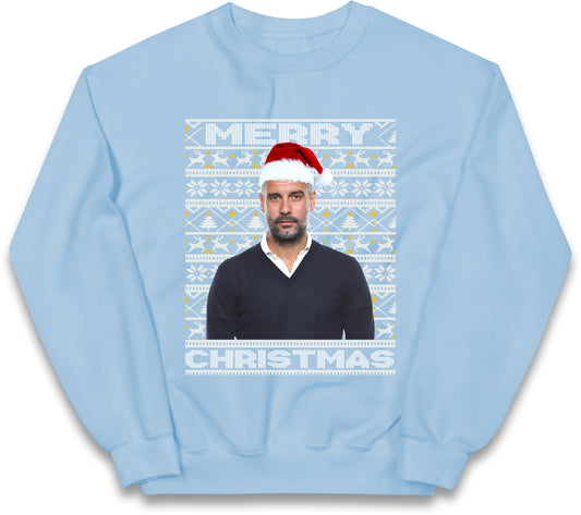 pep guardiola christmas jumper
