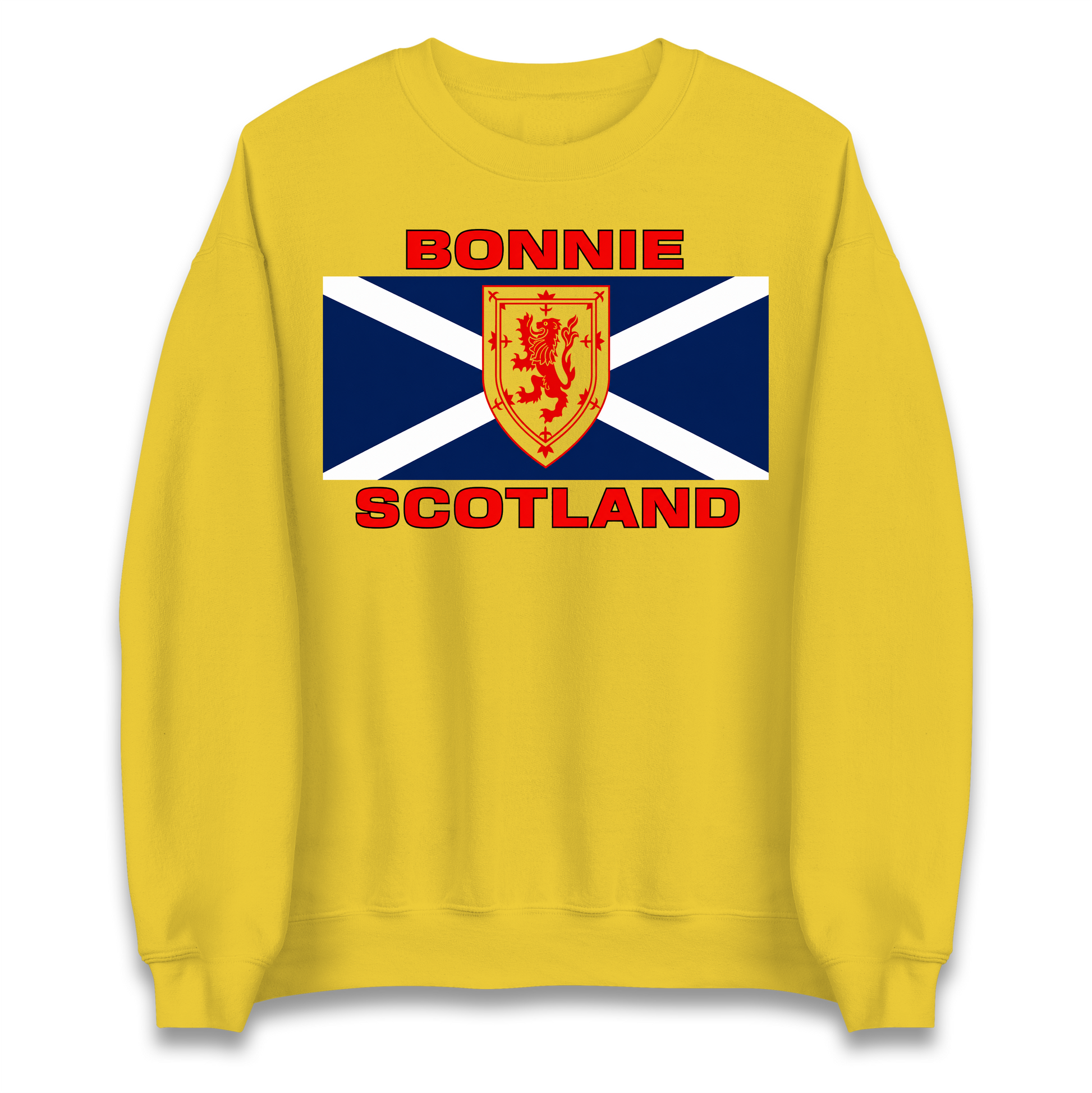 Bonnie Scotland Football Flag Jumper