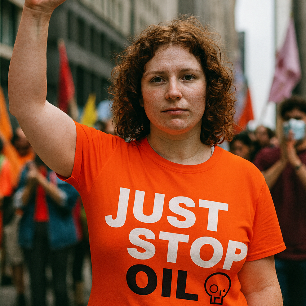 Just Stop Oil T Shirt