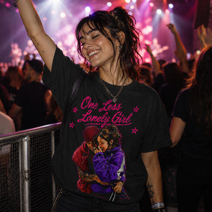 Justin Bieber Billie Eilish One Less Lonely Girl T Shirt