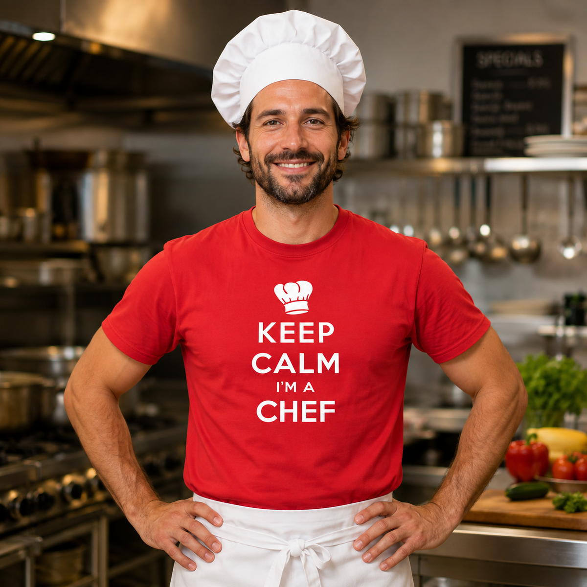 Keep Calm I'm a Chef T Shirt