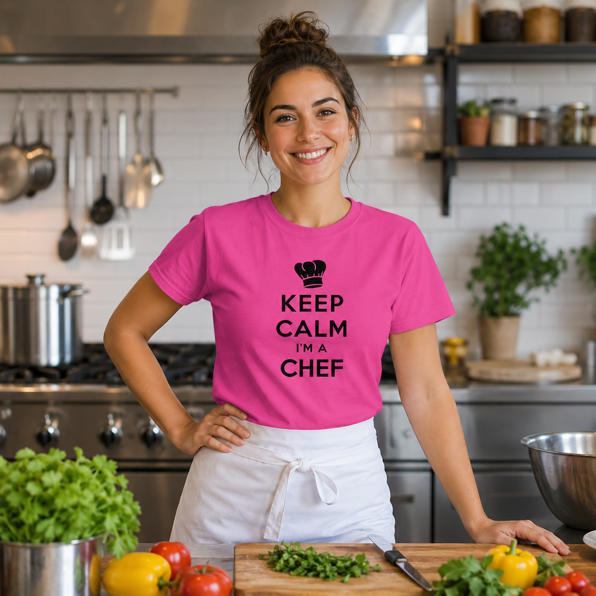 Keep Calm I'm a Chef T Shirt