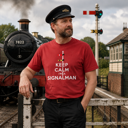 Keep Calm I'm a Signalman T-Shirt