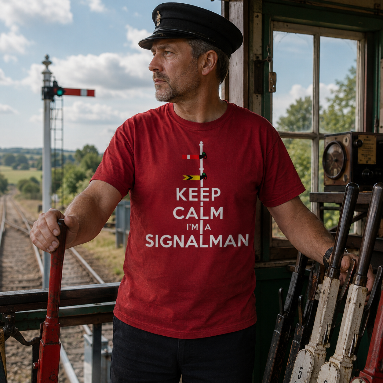 Keep Calm I'm a Signalman T-Shirt