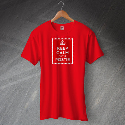 Keep Calm I'm the Postie T-Shirt Red