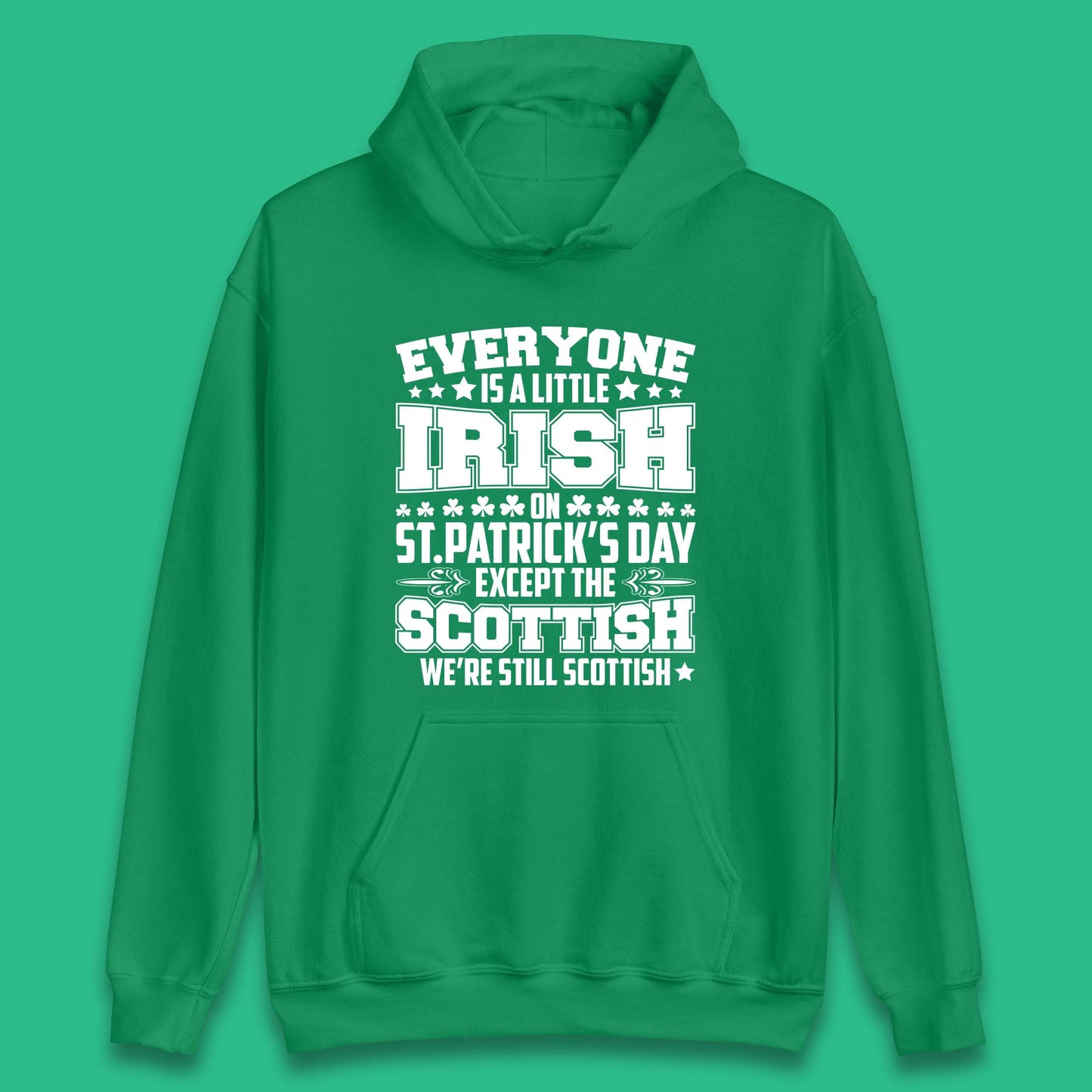 Scottish St Patrick's Day Unisex Hoodie
